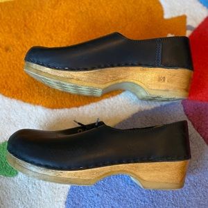 Sven tie clogs, size 41